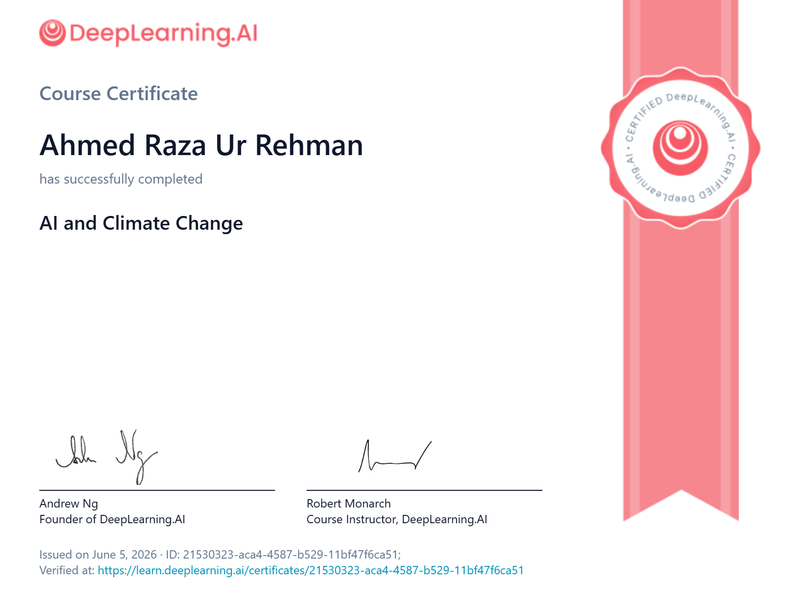 AI and Climate Change